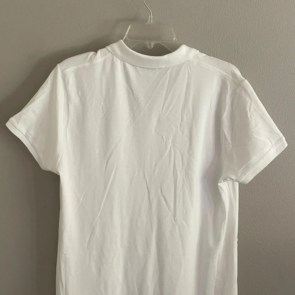 Polo‎ Ralph Lauren Mesh Mini White Cotton Dress Size XL